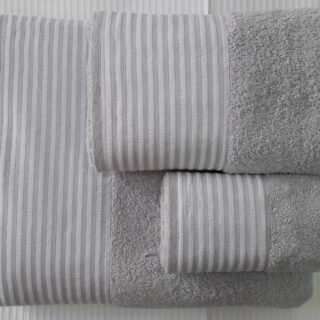 Conjunto de Atoalhados 548 Cinza
