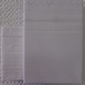 Conjunto de lençóis Bordado 253 Percal 200 fios